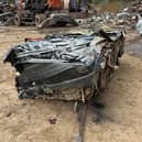 Car gets CRUSHED!!! Satisfying video shows poacher's vehicle destroyed