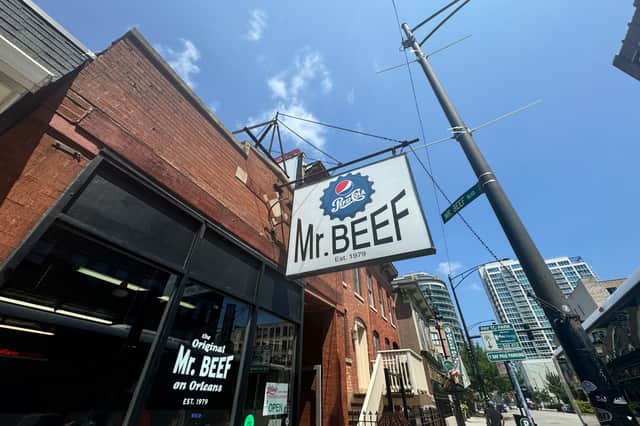 Mr Beef, location from The Bear