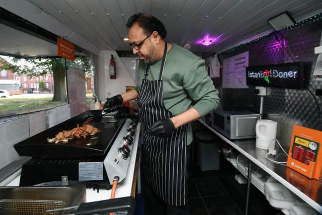 As income from his taxi work has decreased, Zaheer felt it was the perfect time to set up a new business