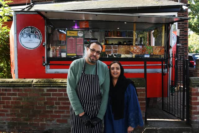 Zaheer Iqbal opened Apna Kashmiri Kitchen on his driveway in July with his wife Famida