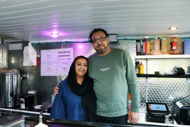The couple are hoping to take the van to festivals and markets throughout next year