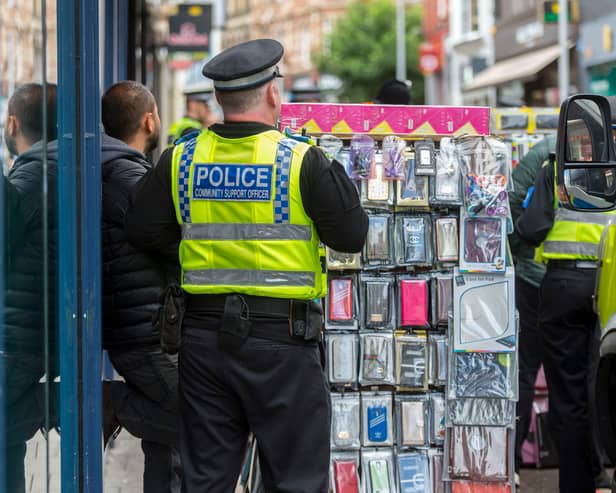 Leeds City Centre recorded the highest number of anti-social behaviour incidents, with 619 reported to police between July 2023 and June 2024
