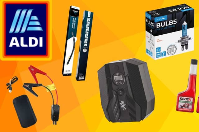 Aldi's Motor and Travel event has plenty to choose from to help getting your car ready for the colder weather