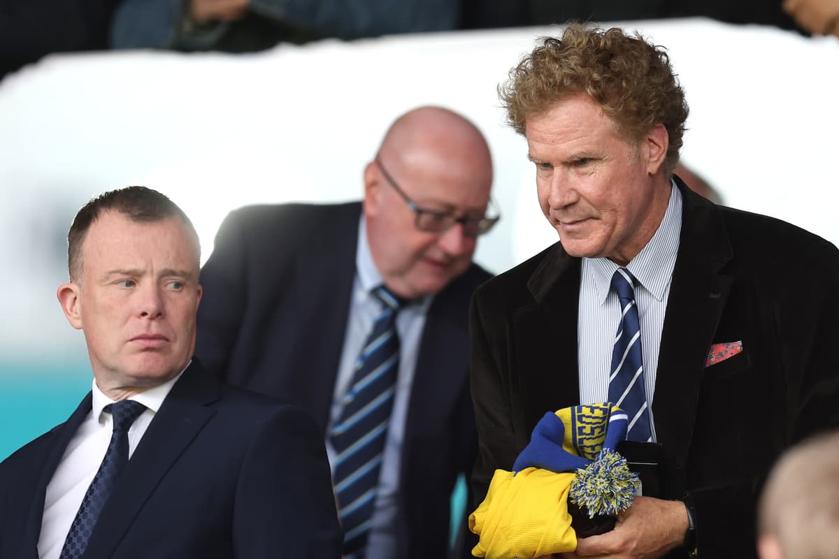 Ferrel Rode Leeds United minority shareholder Will Ferrell spotted at Elland Road