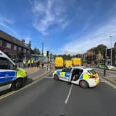 Police are investigating reports of a 'suspicious package' on Harrogate Road in Moortown, Leeds.