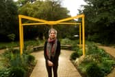 The garden was designed by Kate Smithson, who wanted to create a peaceful space for reflection and remembrance of loved ones.
