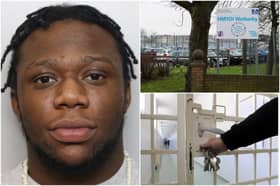 Romeo Barnett (pictured) had expressed his apparent remorse for attacking staff at HMYOI Wetherby, days aft3er he stabbed an inmate 30 times. (pics by NP / National World) 