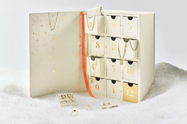Made More You advent calendar in gold
