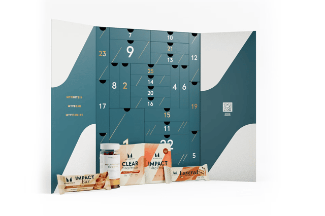 This is a great advent calendar for fitness fans