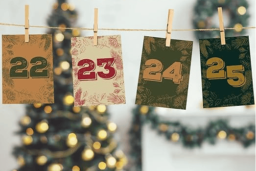Grow your own advent calendar
