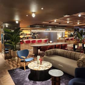 The social spaces are bright, modern and welcoming