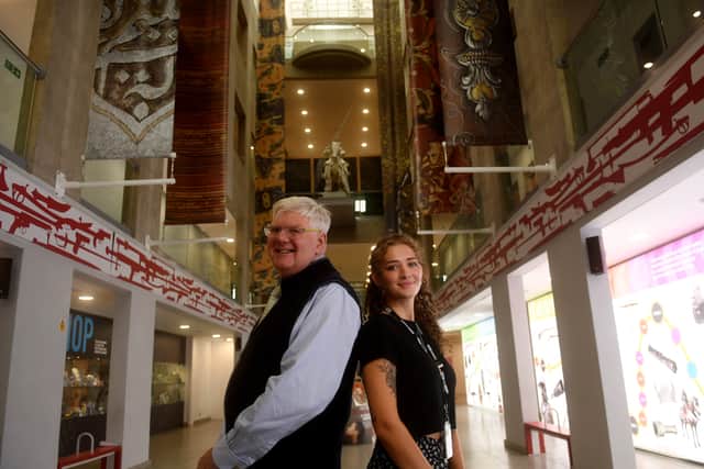 Mark Murray-Flutter worked with the Armouries' communications officer Katie Glover on the video