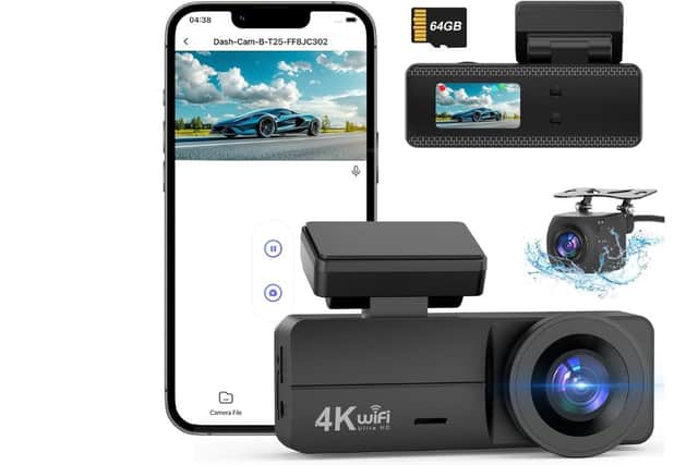 Dynacam Dash Cam Front and Rear