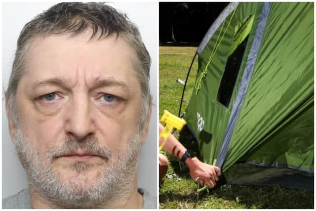 Paedophile on the run for five months was living in a tent