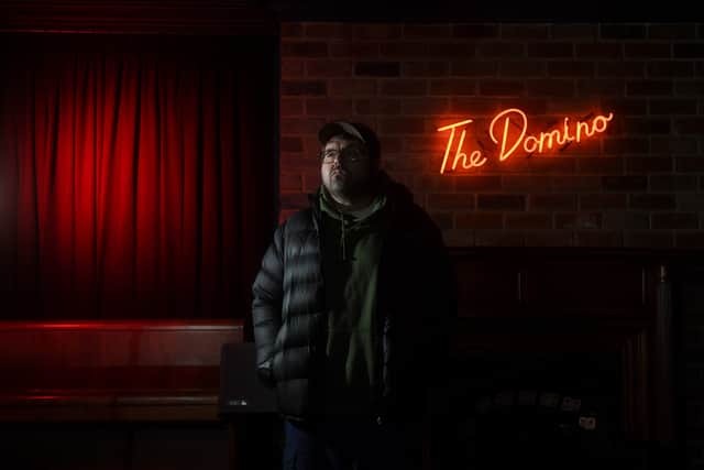 Ryan de Warne is the music director at The Domino Club.