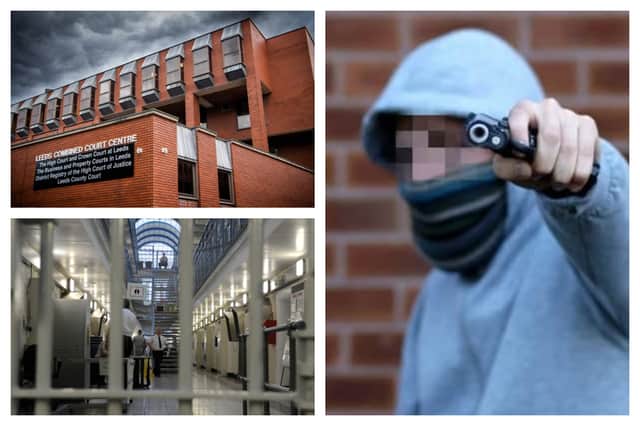 West Yorkshire Police recorded 626 firearms offences in the year to March.