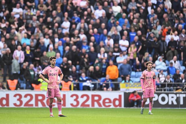Leeds United duo Ilia Gruev (L) and Ethan Ampadu (R) are sidelined for an extended period