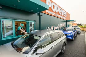 The new site will open just three weeks after the grand opening on Popeyes in Wakefield.