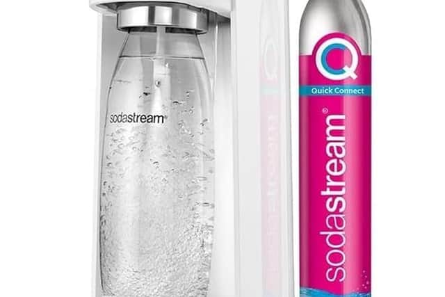 The Terra comes with a free bottle and gas canister