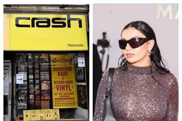 Crash Records on The Headrow will hold an in-store listening party for her new record