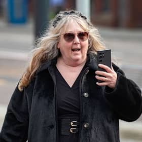 Durham outside Leeds Magistrates' Court. (pic by SWNS)