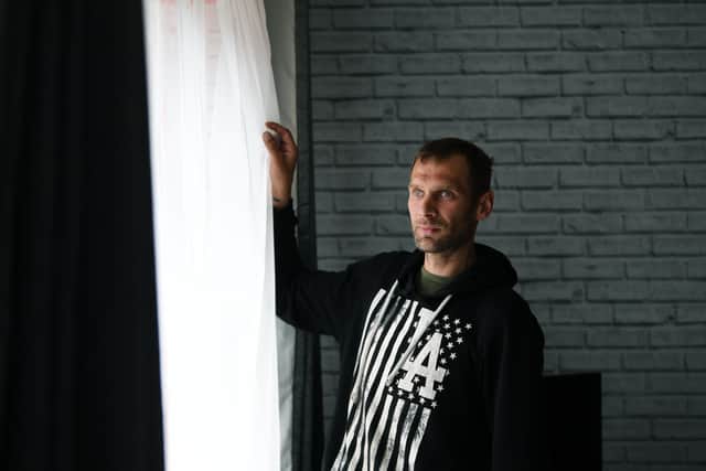 Father-of-two Mantas Jakaitis said that he can't sleep at night out of fear of being targeted by the group