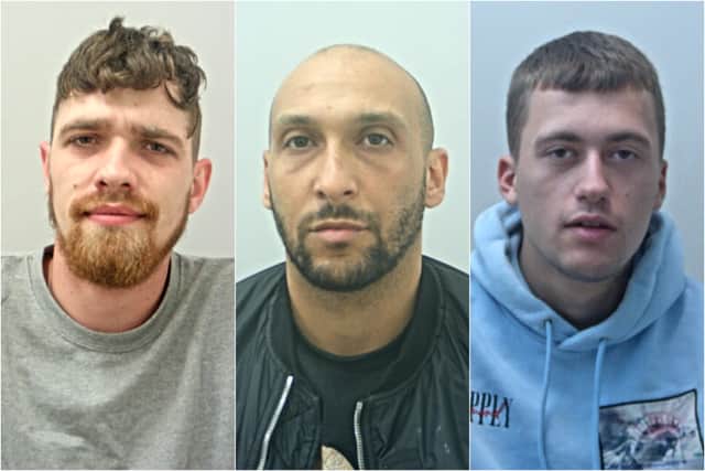 Lewis Lord, Joseph Oakes and Aston Johnson acted as drug runners