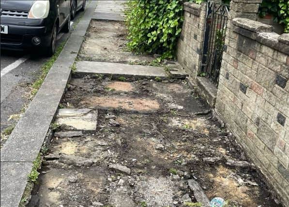 Leeds City Council has previously said that the paving stone thefts cost taxpayers 'tens of thousands of pounds'