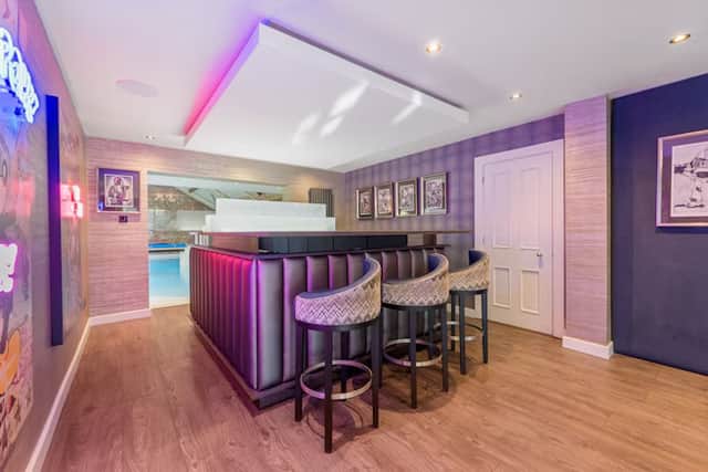 Of course, this house has a bar