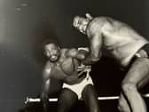 'Jamaica' George Burgess in the ring.