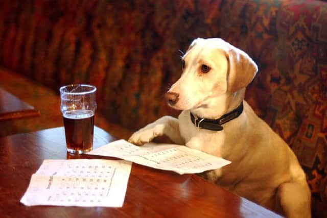 Wetherspoons said it began enforcing its ban on dogs because its pubs are busy, "with families and children present, and we serve a lot of food. Even well-trained dogs can sometimes behave unpredictably."