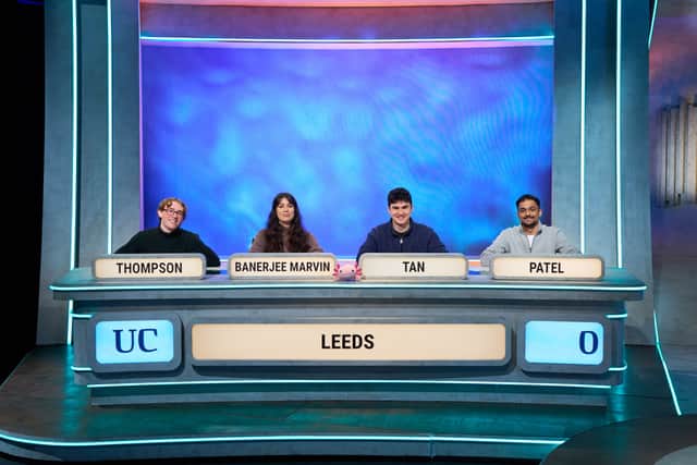 The University of Leeds will have its first team on University Challenge since 2011.