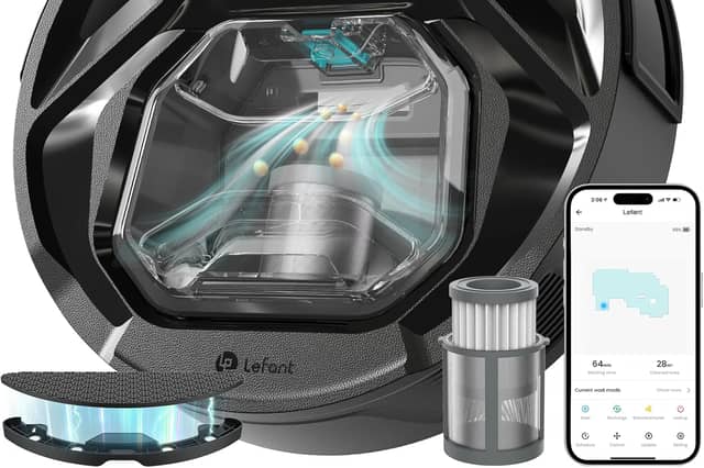 Lefant M320 robot vacuum cleaner with mop that is on special offer at Amazon