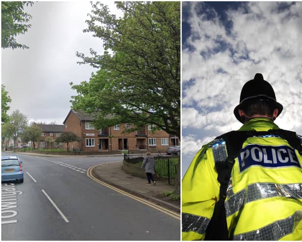 Police are searching for a man 'in his 50s' following a stabbing in Ossett, West Yorkshire.