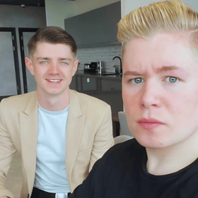 Leon Marseglia (left), Co-founder and CEO of Youth Group UK, and Jack Parsons (right), Co-founder and Group CEO of Youth Group.  