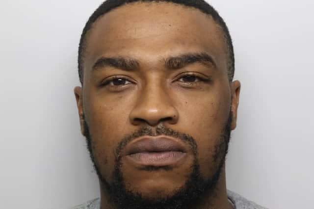 Emmanuel Gardiner (pictured) was jailed again for drug dealing, having already been locked up in 2017 for similar offences. (pic by WYP)