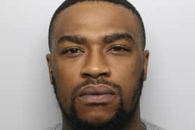 Emmanuel Gardiner (pictured) was jailed again for drug dealing, having already been locked up in 2017 for similar offences. (pic by WYP)