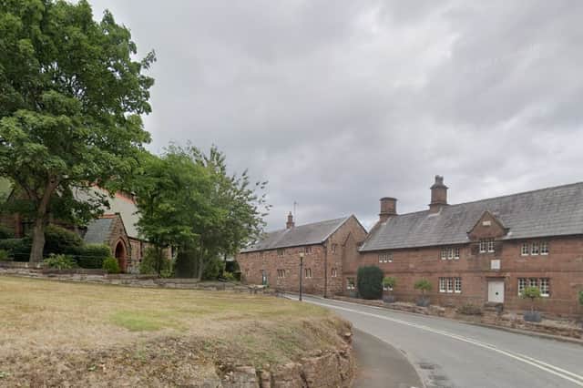 Caldy village in the Wirral