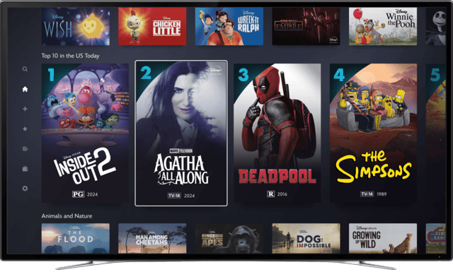 Disney Plus Top 10 list. Photo: Disney Plus