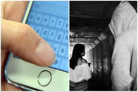 Griffin refused to leave the woman alone, phoning her continuously. (pics by National World)