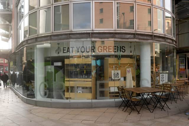 Eat Your Greens, on New York Street, has featured in countless 'best of' lists in Leeds.