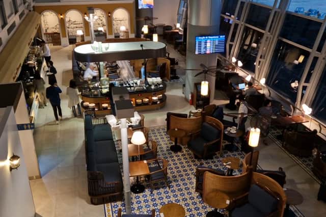 If flying from Tan Son Nhat International Airport’s, arrive early and make the most of the Lotus Lounge, where you can make the most of the comforting, delicious spread of food and drink in plush chairs.