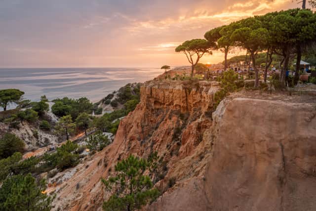 The sunsets at Pine Cliffs are unmissable and it is obvious how the resort got its name.