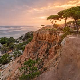 The sunsets at Pine Cliffs are unmissable and it is obvious how the resort got its name.