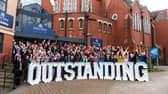 Notre Dame Sixth Form College, located on St Mark's Avenue, Leeds, was rated outstanding across all six inspected areas.