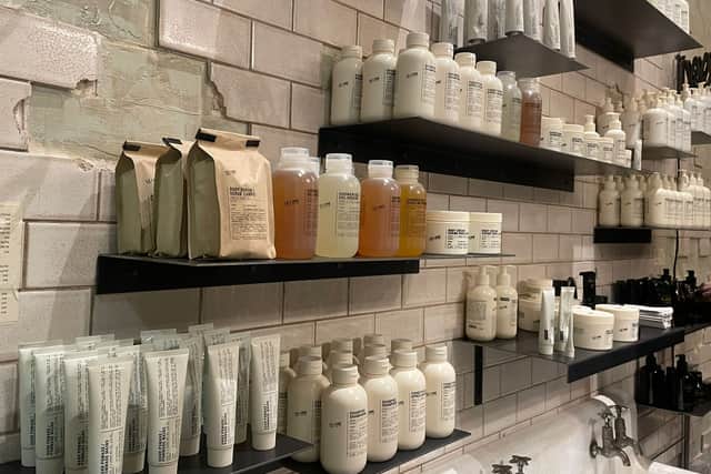 A wide range of things are on offer in Le Labo including shampoos, conditioners and  candles.