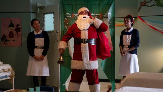 First look at Call the Midwife Christmas special for 2024. Photo: BBC/Neal Street Productions/Olly Courtney