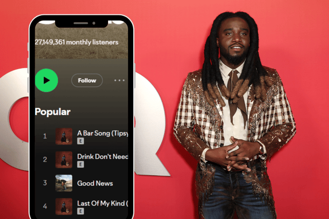 Who is Shaboozey, one of the favourites to appear on a majority of Spotify Wrapped playlists in 2024?
