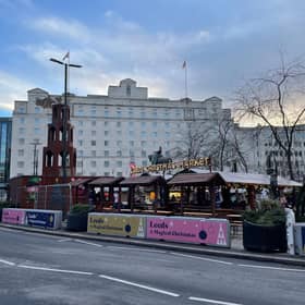 Leeds Christmas Market is back. 