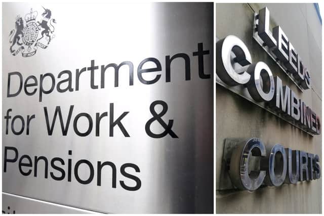 Gazova was jailed for fraudulently claiming over £34,000 from the DWP. (pics by PA / National World)